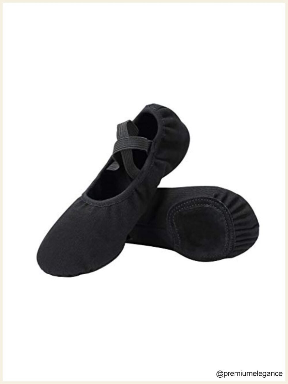 Stretch Canvas Split Sole Ballet Shoes for Women Dance